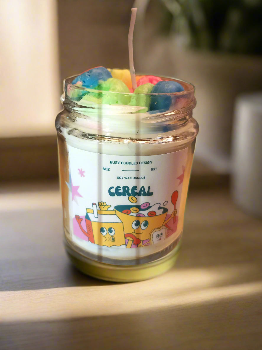 8oz. Cereal Candle
