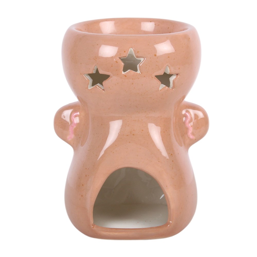 Pink Gingerbread Man Oil & Wax Burner