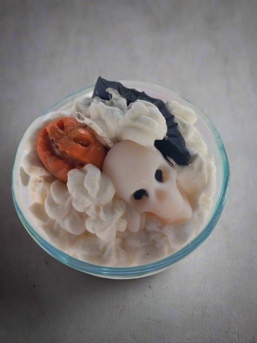 Creepy Zombie Halloween Candle