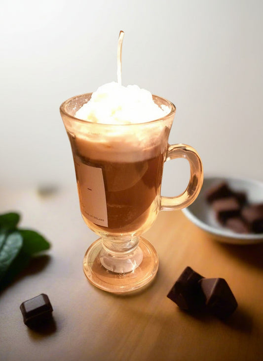 8oz. Hot Chocolate Dessert Candle