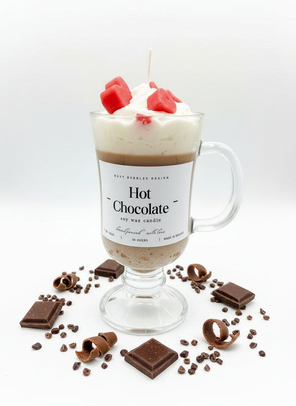 8oz. Hot Chocolate Dessert Candle