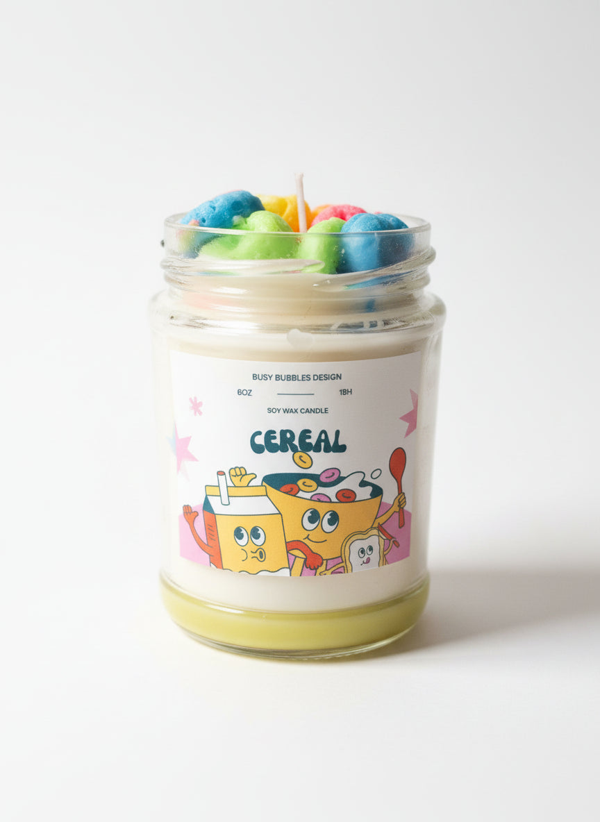 8oz. Cereal Candle