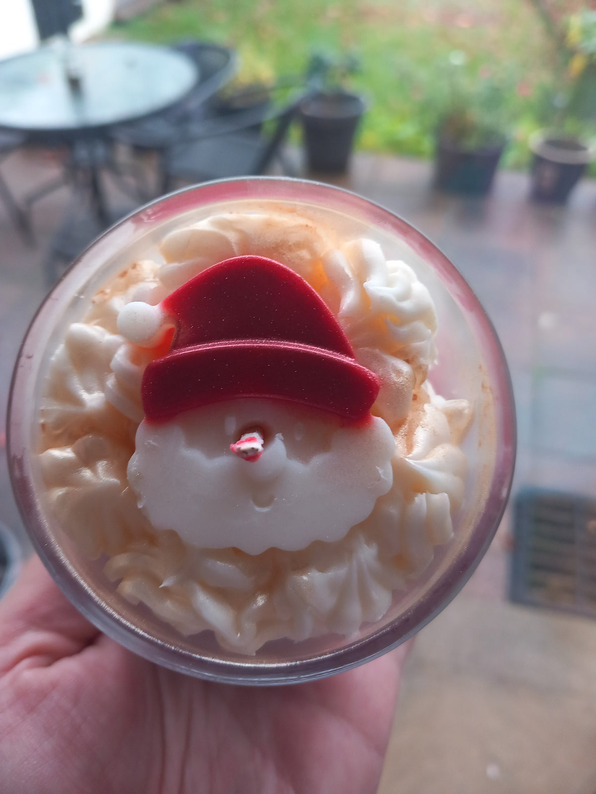 White Christmas 8oz Soy Wax Candle