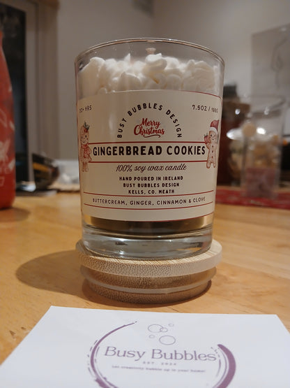 Gingerbread Cookies 8oz Soy Wax Candle