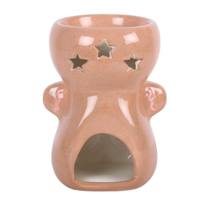 Pink Gingerbread Man Oil & Wax Burner