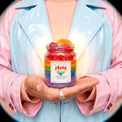 YASS QUEEN🌈 | Salted Caramel & Pistachio | 8.oz Soy Wax Candle |