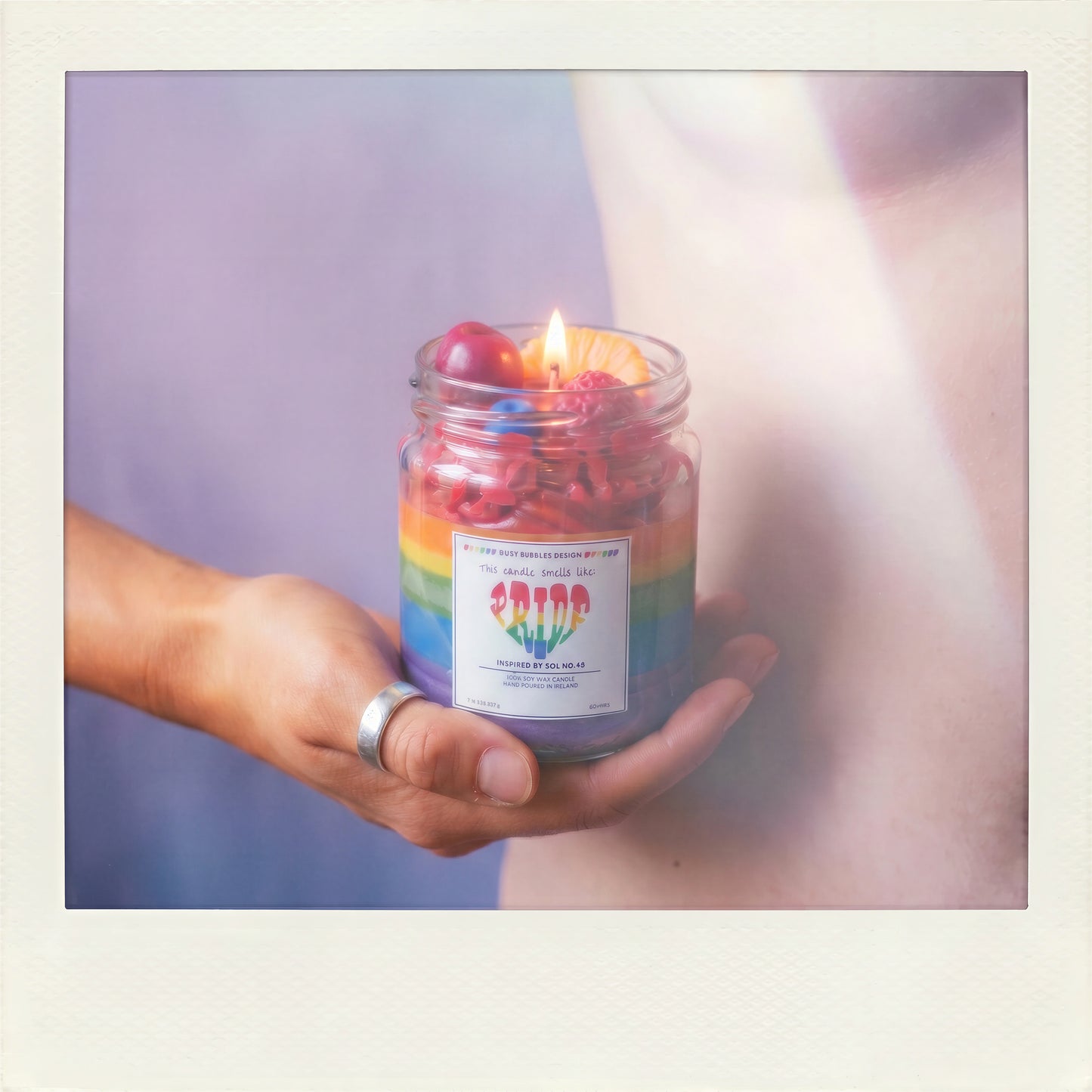 BURN WITH PRIDE 🌈 | Mojito | 8.oz Soy Wax Candle |
