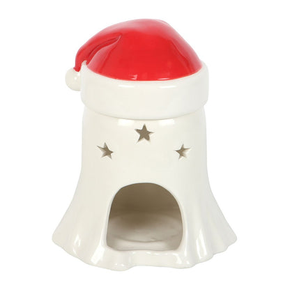 Ghost with Santa Hat Burner & Free Snap Bar