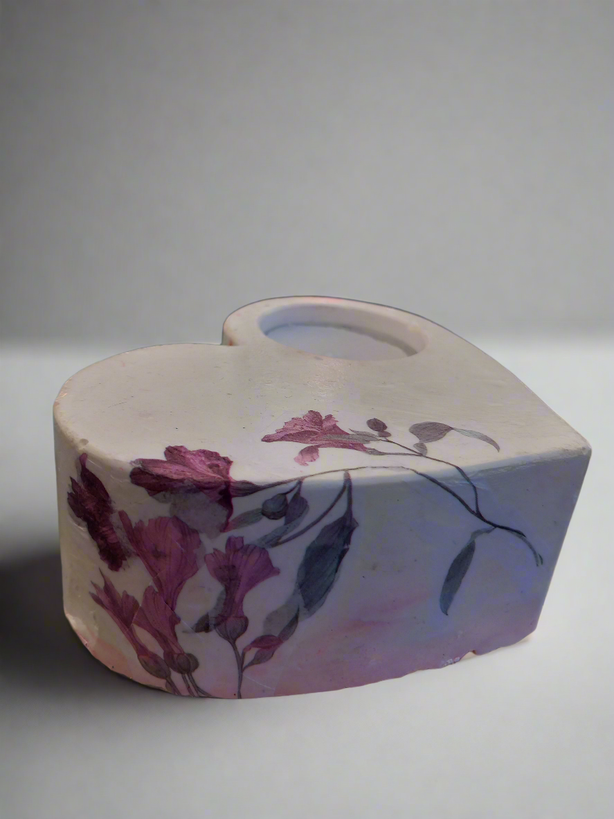 Heart Shaped Tea Light Holder