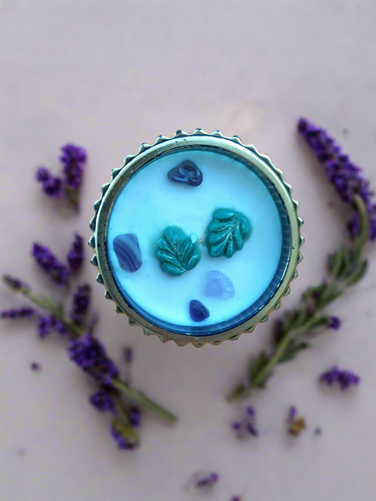 Lavender Scented | Glass Jar Candle | 8oz.