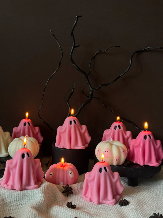 Boo-tiful Ghost Candle