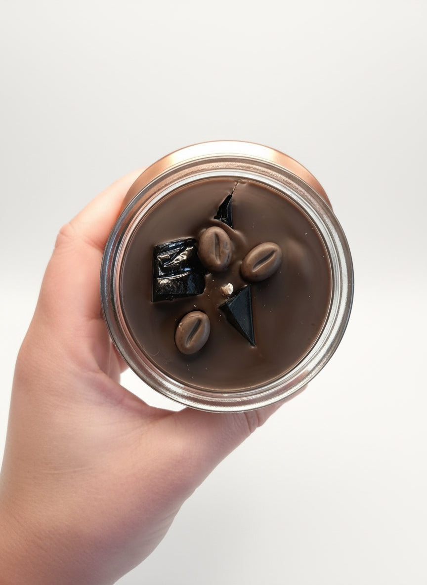 8oz Iced Coffee Dessert Candle 100% Soy Wax