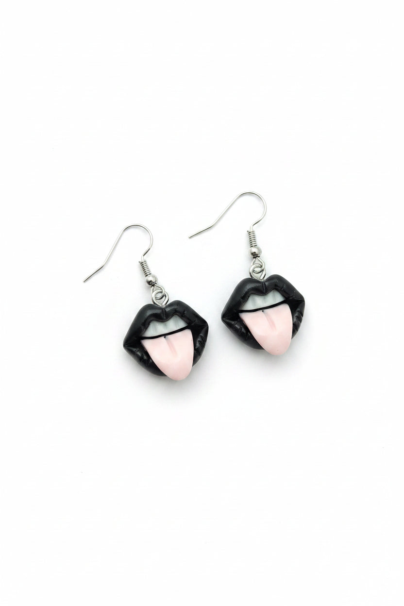 Lips earrings