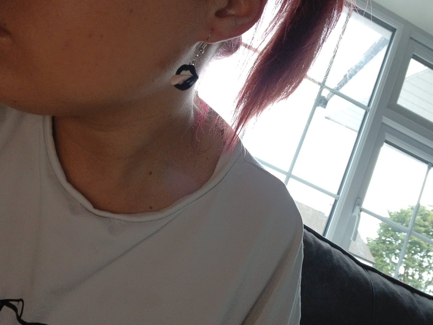 Lips earrings