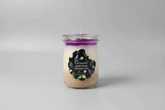 Lavender Lemonade Cheesecake Candle