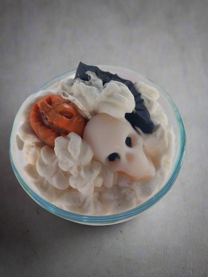Creepy Zombie Halloween Candle