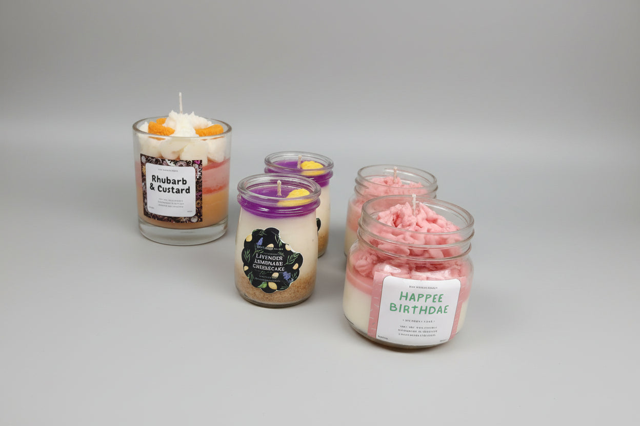 Lavender Lemonade Cheesecake Candle